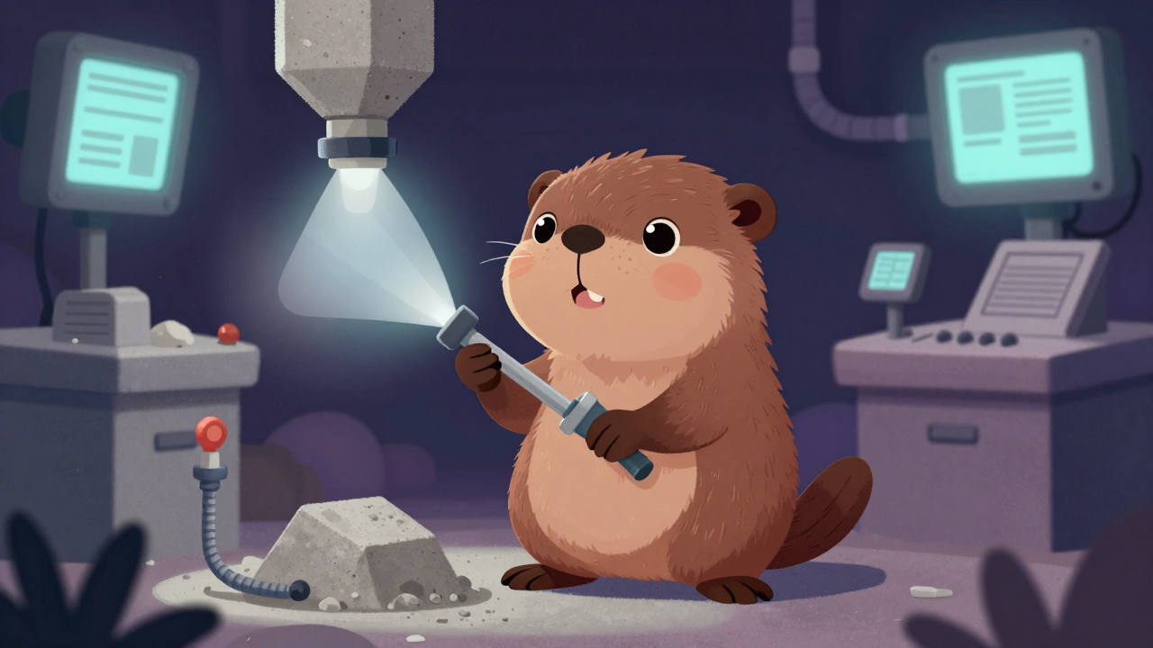 콘크리트살포기조종원