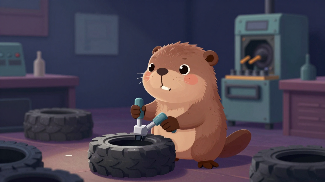 타이어주형수리원