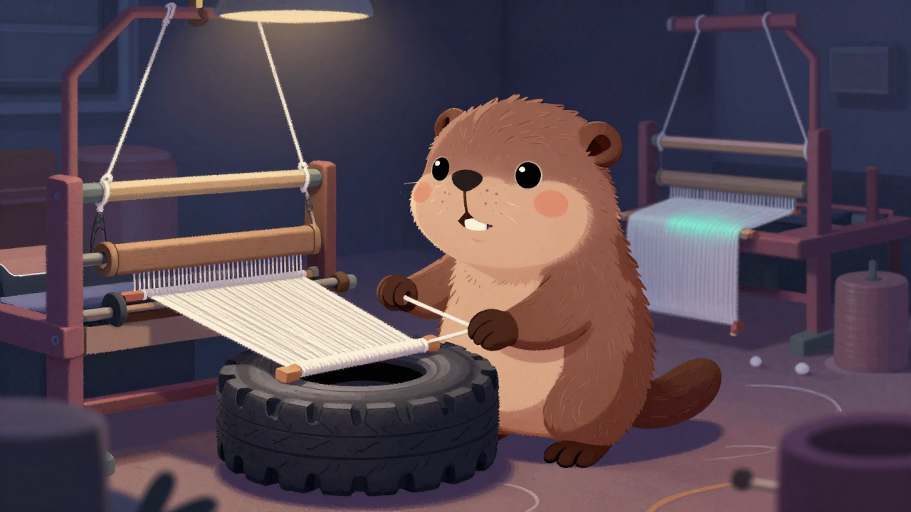 타이어코드직조기조작원