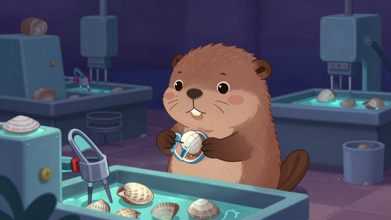 패류껍질제거원