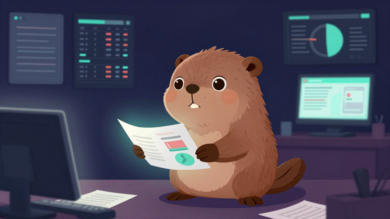 펀드매니저 직업 종사자가 업무를 수행하는 모습