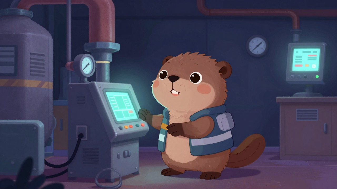 폐기물소각로운전원