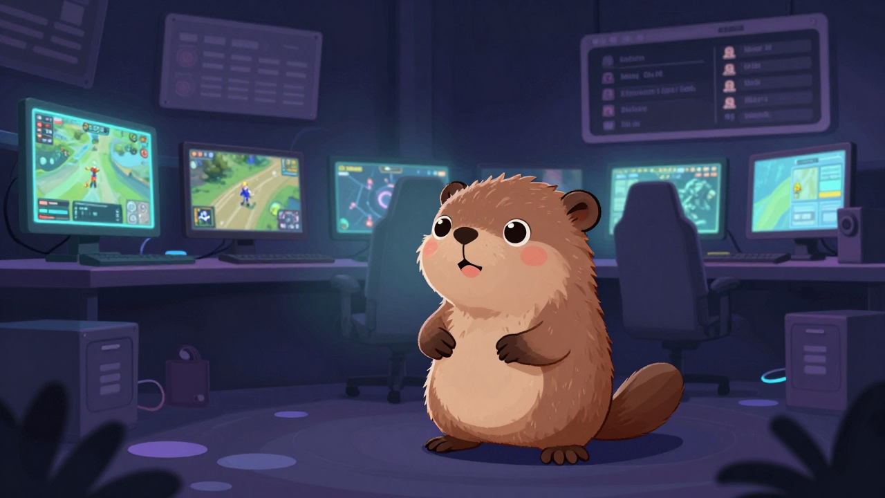 프로게임단코치 직업 종사자가 업무를 수행하는 모습