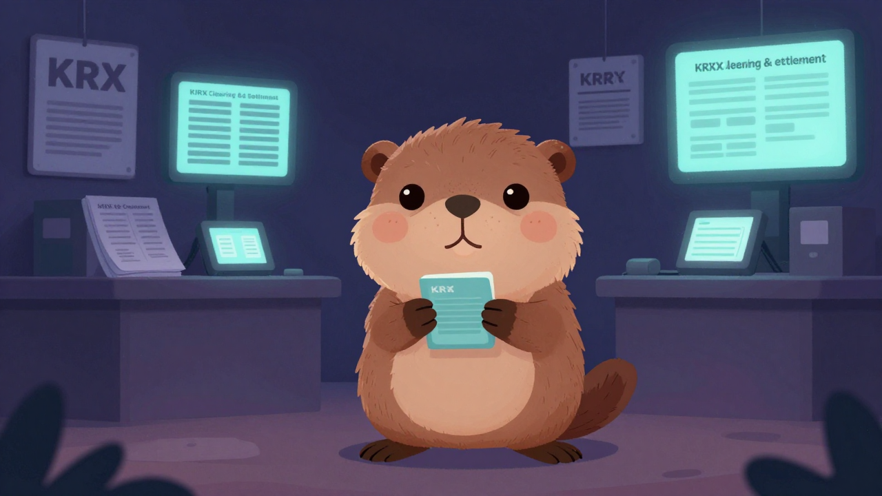 한국거래소청산결제사무원