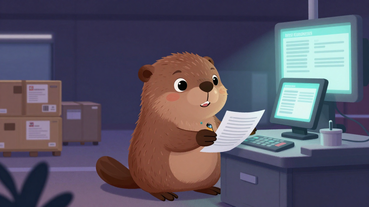 항공화물터미널수출화물운영원