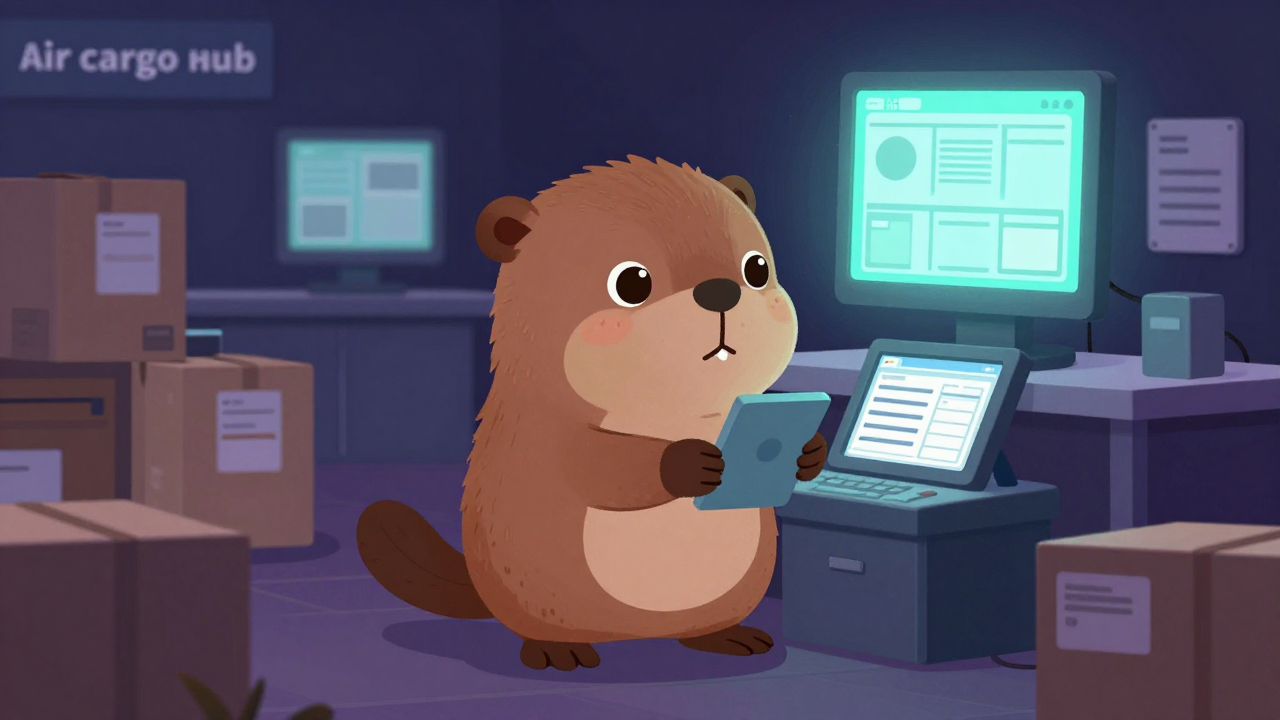 항공화물터미널허브운영원