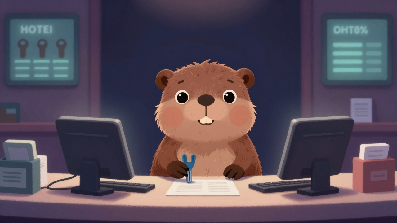 호텔프런트사무원