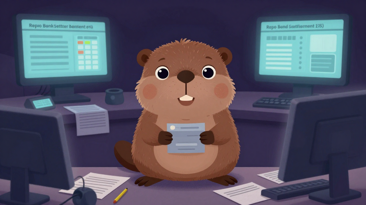 환매조건부채권결제사무원